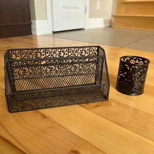 Brand new document and pencil holders